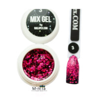 Микс гель Nail Apex Mix gel 5 мл, № 3